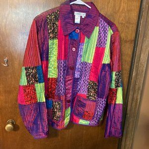 Colorful Silk Jacket Coldwater Creek